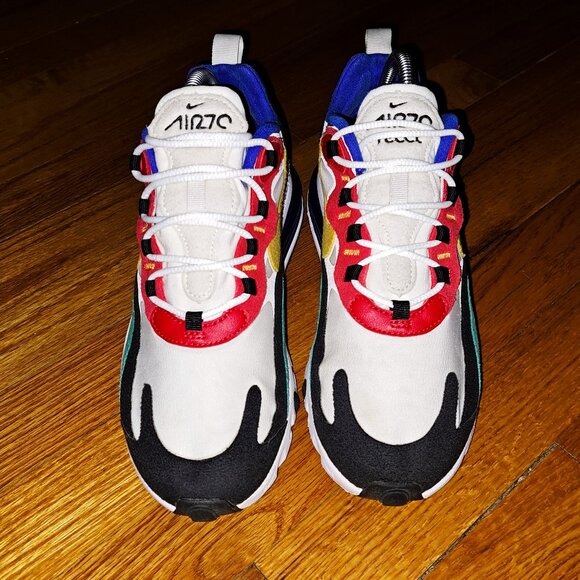 Boys Size 6Y Women's size 7.5 - Nike Air Max 270 React Bauhaus 2019 - Picture 2 of 7